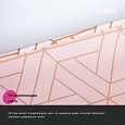 Штора для ванной, 200x240 см, Полиэстер, розовый, IDDIS, BG01P24i11