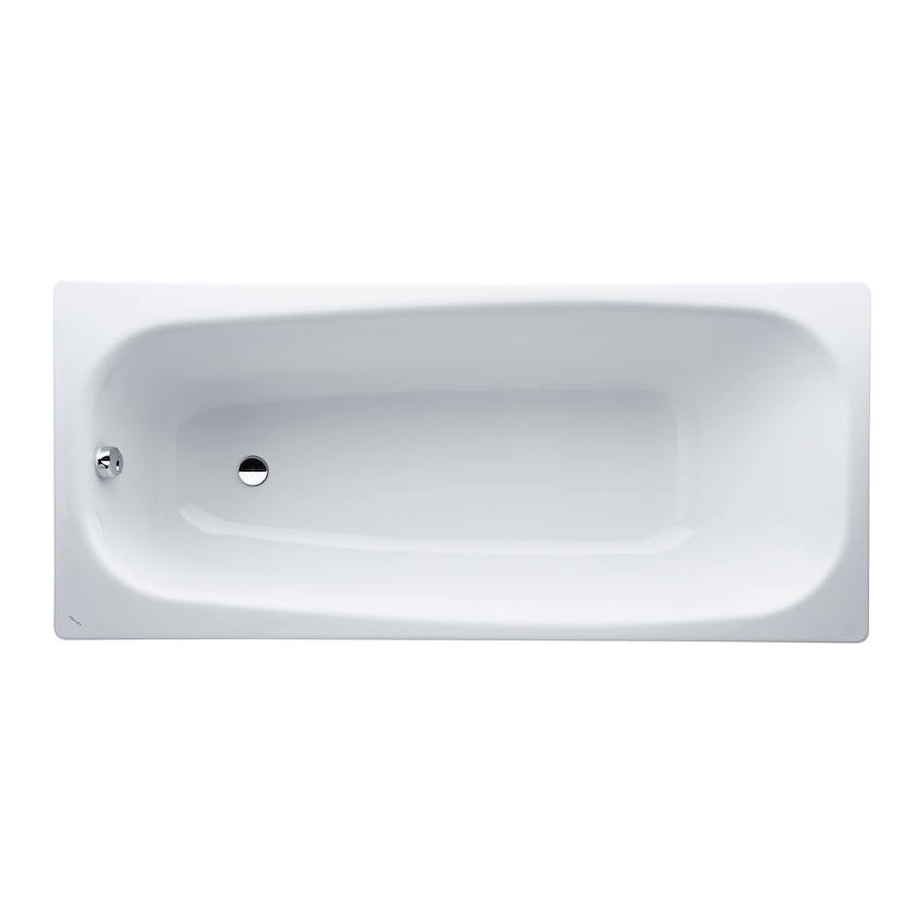 Стальная ванна Laufen Pro 170х75 3,5мм, с шумоизоляцией, antislip, с отверстиями 2.2595.3.600.040.1