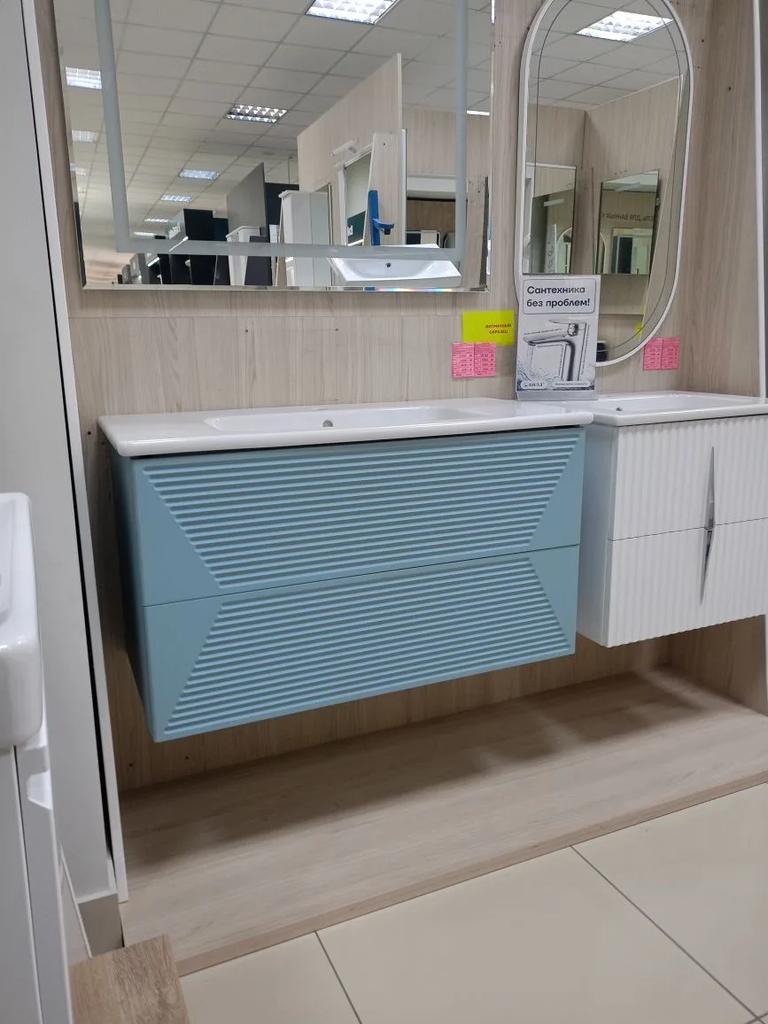 код 79761MODO TERZA 100 Тумба с умыв. ЭЙФОРИЯ подв 35614-TP817 антар. CAPRIGO 4.