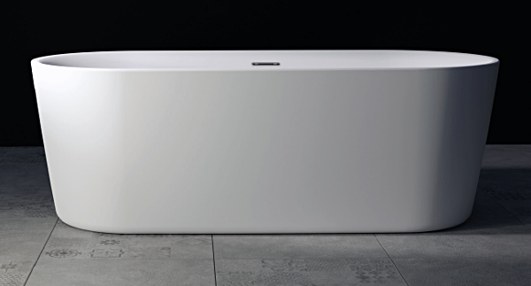 Акриловая ванна Riho MODESTY 170х76 VELVET - Белый MATT SPARKLE SYSTEM, B090002105 (BD09105S1WI1144)