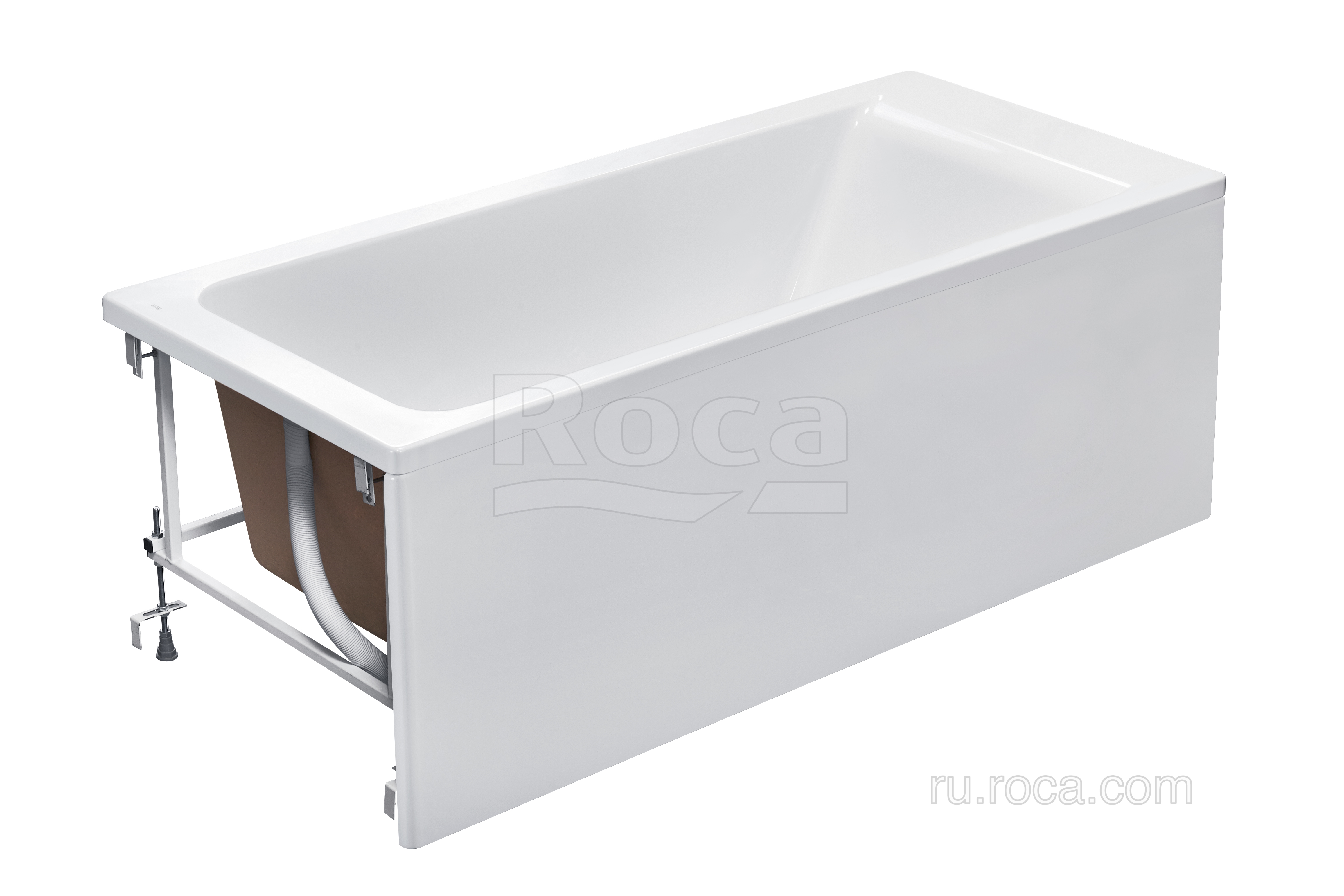 Ванна Roca Easy 170x70 прямоугольная белая ZRU9302905