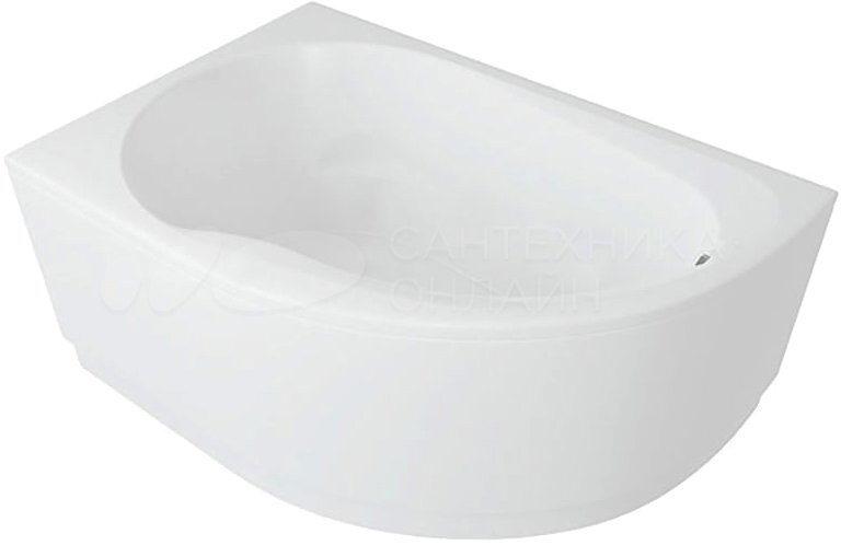 Акриловая ванна Aquatek Вирго 1500*1000 левая с фронтальным экраном, VIR150-0000038