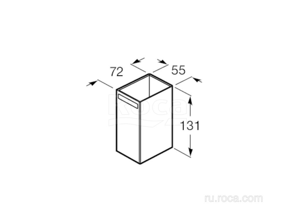 Стакан Roca Rubik 816844001