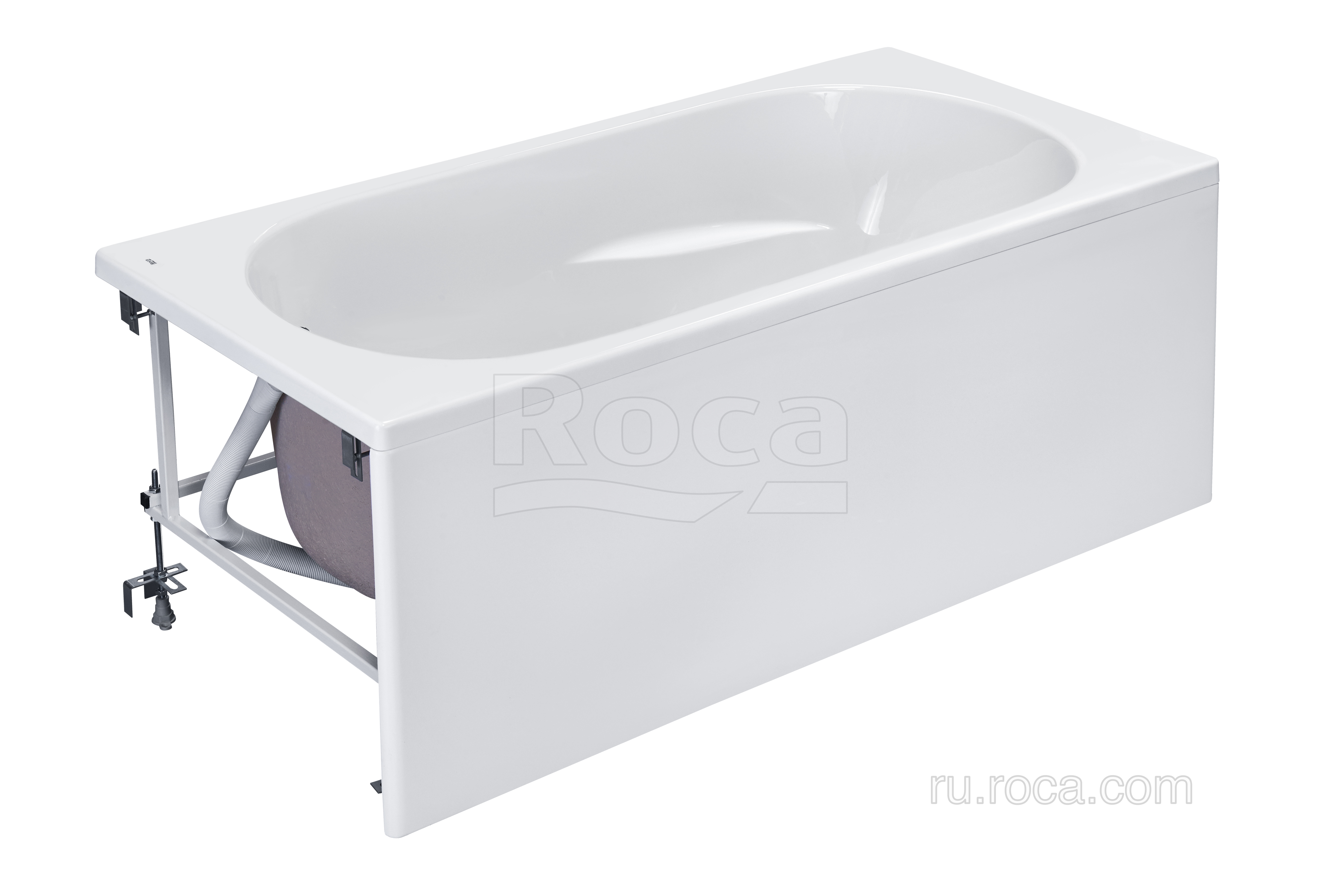 Акриловая ванна Roca Genova-N 150x75 прямоугольная белая ZRU9302894