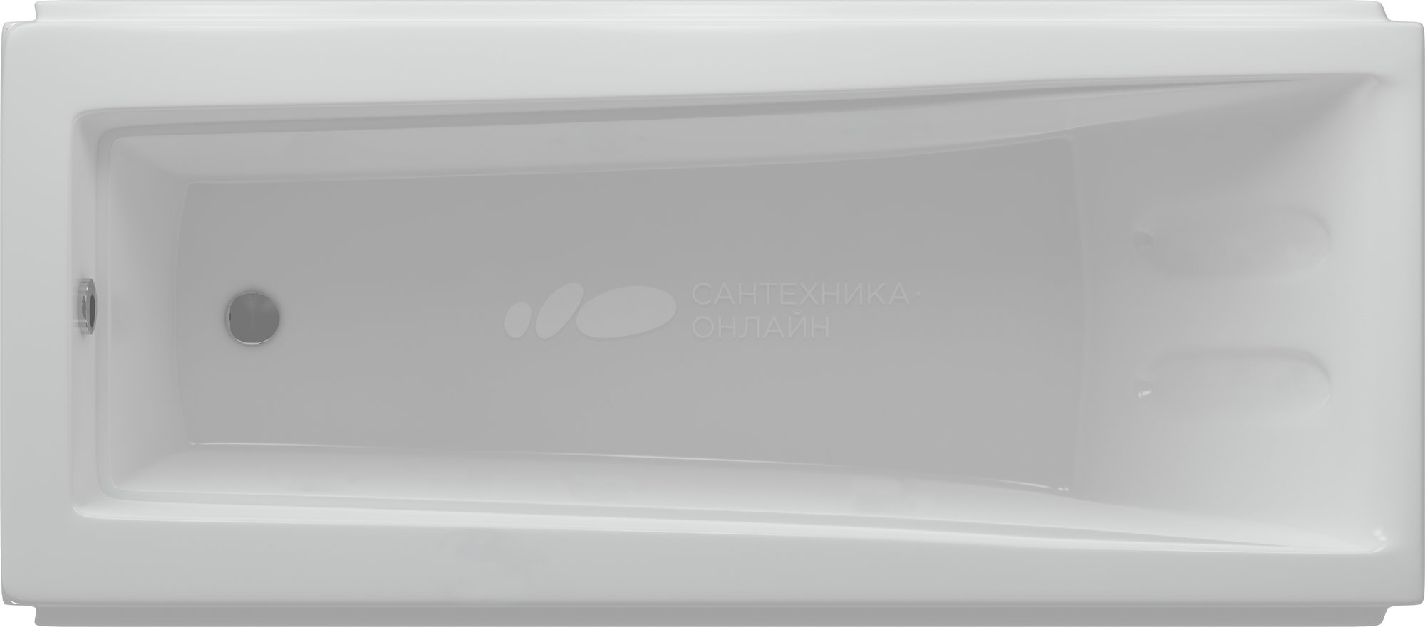 Акриловая ванна Aquatek Либра 1500*700 с фронтальным экраном  (слив слева), LIB150-0000024