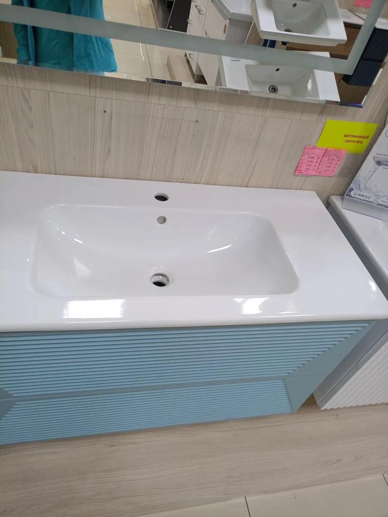 код 79761 MODO TERZA 100 Тумба с умыв. ЭЙФОРИЯ подв 35614-TP817 антар. CAPRIGO 2.