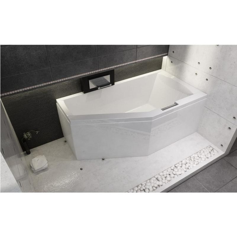 Акриловая ванна Riho GETA 160х90 левая - PLUG & PLAY, B030009005 (BD4700500000000)
