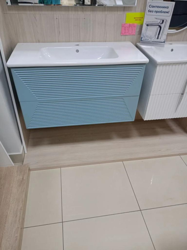 код 79761 MODO TERZA 100 Тумба с умыв. ЭЙФОРИЯ подв 35614-TP817 антар. CAPRIGO 1.