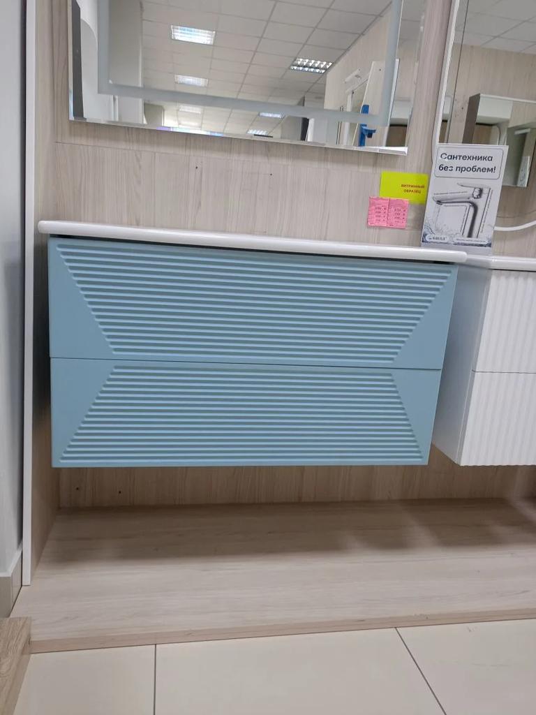 код 79761 MODO TERZA 100 Тумба с умыв. ЭЙФОРИЯ подв 35614-TP817 антар. CAPRIGO 3.