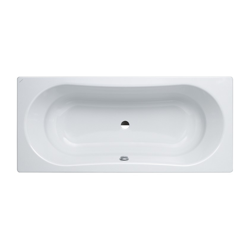 Стальная ванна Laufen Thallium 180x80 3 мм, с шумоизоляцией, без отверстий , antislip 2.2509.0.600.040.1