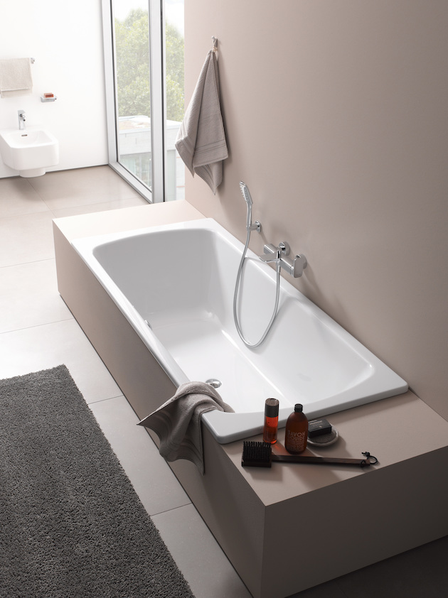 Стальная ванна Laufen Pro 170х75 3,5мм, с шумоизоляцией, без отверстий 2.2695.0.000.040.1