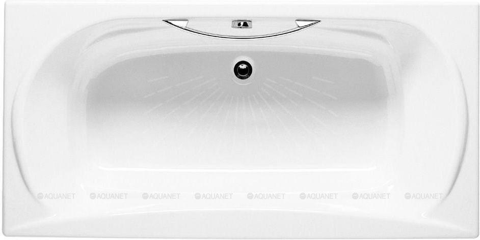 Чугунная ванна Roca Akira 170х85 с отверстиями для ручек, anti-slip 2325G000R