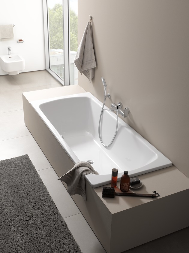 Стальная ванна Laufen Pro 180х80 3,5мм, с шумоизоляцией, без отверстий , antislip 2.2795.0.600.040.1