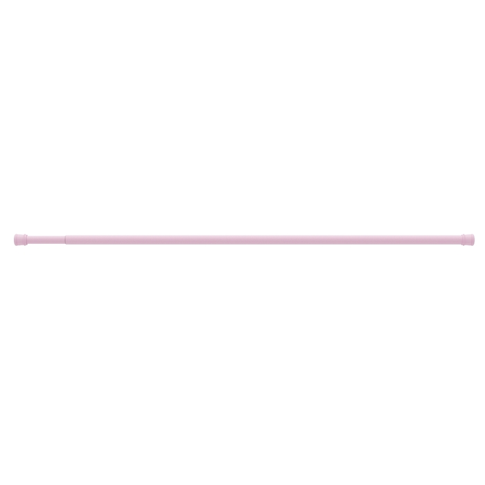 Карниз для ванной комнаты, 110-200 см, розовый, Easy, Milardo, 013A200M14