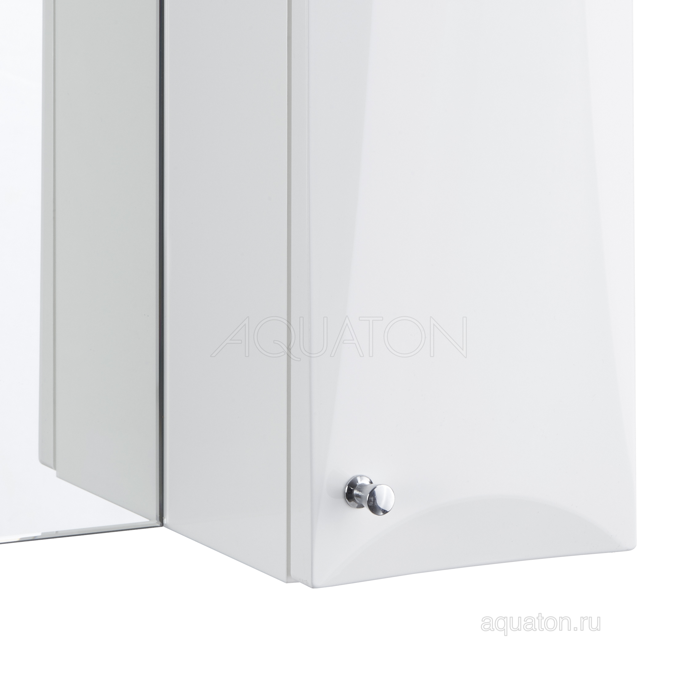 Зеркальный шкаф Aquaton Джимми 57 правый белый 1A034002DJ01R