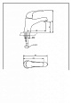 Смеситель для умывальника Bravat Fit F1135188CP-RUS