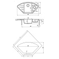 Кухонная мойка Lemark IRKANA 980 врезная угловая с доп. чашей и крылом из кварцгранита цвет: Грей