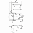 Смеситель для раковины Ideal Standard CERAFINE MODEL O BC701AA