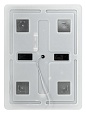 Зеркало BelBagno 1200х800 со встроенным светильником 12W, 220-240V, сенсорным выключателем, bluetooth, цифровым термометром, радио SPC-GRT-1200-800-LED-TCH-RAD