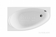 Акриловая ванна Roca Corfu 160x90 асимметричная левая белая 248573000