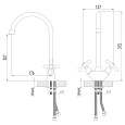 Смеситель Lemark Standard LM2105C для кухни