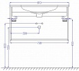 Тумба под раковину Jacob Delafon Madeleine 80x46 EB2053-J51 белый матовый