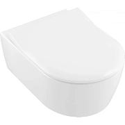 Подвесной унитаз Villeroy & Boch Avento с микролифтом, безободковый 5656RS01