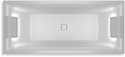Акриловая ванна Riho STILL SQUARE 180x80 + светодиоды и подголовник с размещением справа + заполнение через перелив, B099033005 (BR01C0500K00130)