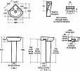 Крепеж для раковины Ideal Standard  E015767