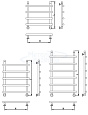Полотенцесушитель Цунами - 500, 600