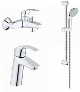 Душевой комплект Grohe Eurosmart 124458