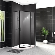 Душевой уголок BelBagno UNO-195-P-1-90-C-NERO