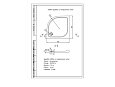 Душевой поддон (с ножками) из литого мрамора 90*90 1/4 круга, гладкое дно, радиус 50см, без фронтального экрана