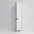 M85ACSR0306WG X-Joy, шкаф-колонна, напольный, правый, 30 см, двери, цвет: белый, глянец