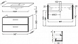 Тумба под раковину Jacob Delafon Ola 100x56 EB392RU-J5