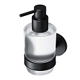 A85A36922 X-Joy, Стеклянный диспенсер для жидкого мыла с настенным держателем, черный