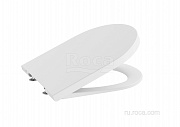 Крышка для чаши Roca Inspira Round Supralit, Soft Close, белый матовый 80152262B