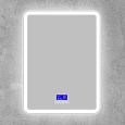 Зеркало BelBagno 600x800 со встроенным светильником 12W, 220-240V, сенсорным выключателем, bluetooth, цифровым термометром, радио SPC-MAR-600-800-LED-TCH-RAD