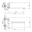 Смеситель Lemark Pramen LM3317C для ванны