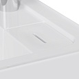 M85AWCC0602WG X-Joy, Раковина над стиральной машиной, литьевой мрамор, 60 см, белый глянец