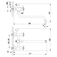 Смеситель Lemark Partner LM6541C универсальный