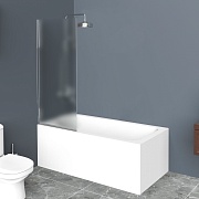 Душевая шторка на ванну BelBagno 850 UNO-V-1-85/150-P-Cr-L