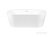 Ванна из материала Stonex® Roca Raina 159х79 овальная белая 248466000