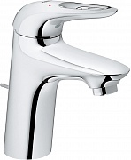 Смеситель для раковины Grohe Eurostyle с донным клапаном 33558003