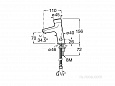 Смеситель Roca Fluent для раковины 5A3A24C00