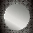 Зеркало AZARIO Плаза D650, c подсветкой и диммером, сенсорный выключатель (ФР-1537)