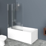 Душевая шторка на ванну BelBagno 800 UNO-V-11-80/150-P-Cr-L