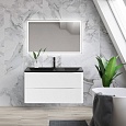 Зеркало BelBagno 1000x600 со встроенным светильником 12W, 220-240V и кнопочным выключателем SPC-GRT-1000-600-LED-BTN