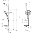 Комплект аксессуаров Lemark LM8072C для душа