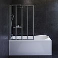 Акриловая ванна AM.PM Like 170x70, с каркасом, шторкой, душ.системой, W80ASET-170AC